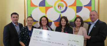 Presentation of Proceeds from International Women’s Day Lunch